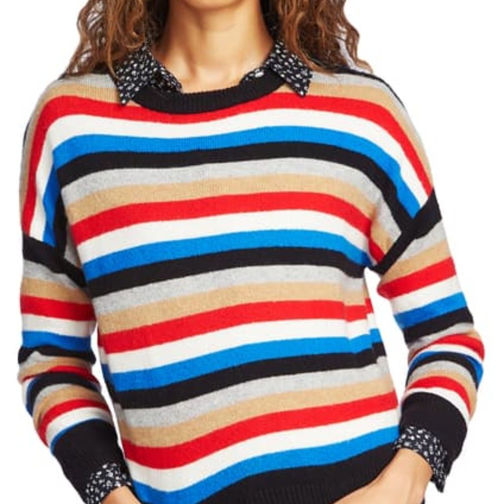 Court & Rowe Stamford Sweater Preppy Red